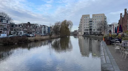 Winter's morning in Amsterdam, 6 February 2023