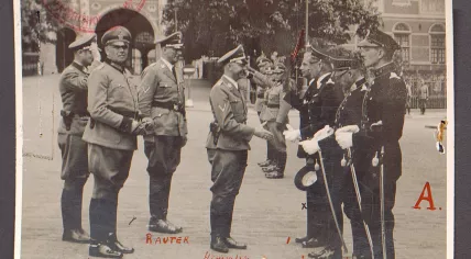 Photo that forms part of the National Archive's War before the Judge project