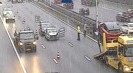 Accident on the A28 near Den Dolder, 7 March 2023