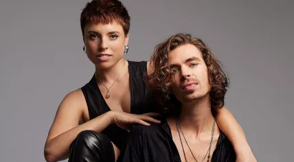 Mia Nicolai and Dion Cooper
