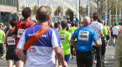 Rotterdam marathon in 2015