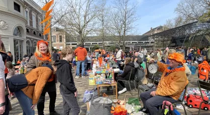 King's Day in Amsterdam Oost, 27 April 2023
