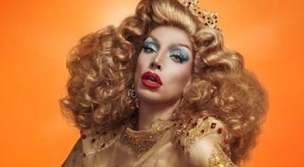 Drag Queen Ma'MaQueen as a contestant for the first season of Drag Race Holland in 2020.