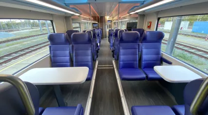Interior of the Intercity New Generation (ICNG)