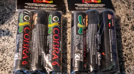 Illegal Cobra fireworks