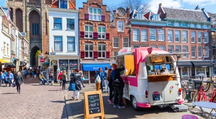 Street scene in Utrecht