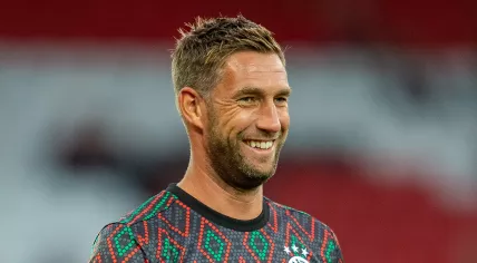 Ajax goalkeeper Maarten Stekelenburg ahead of a Champions League match in Liverpool. 13 September 2022