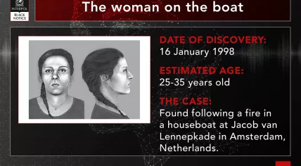 The woman on the boat - one of the cold cases in Operation Identify Me