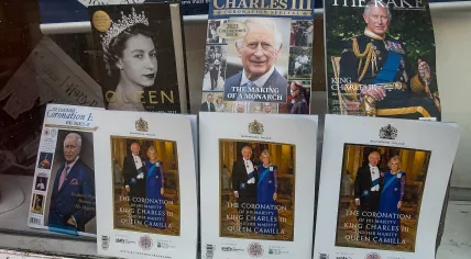 Media coverage about coronation of King Charles III.