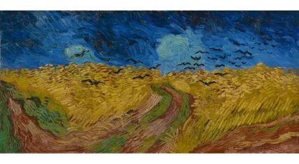 Wheatfield with Crows, Auvers-sur-Oise, an 1890 oil painting by Vincent van Gogh
