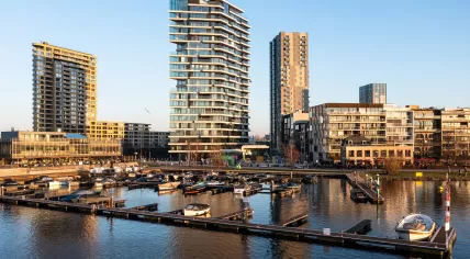 The HAUT residential complex in Amsterdam