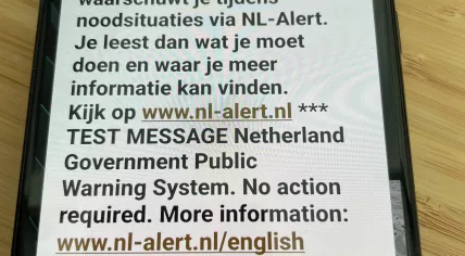 NL-Alert test message on 5 June 2023