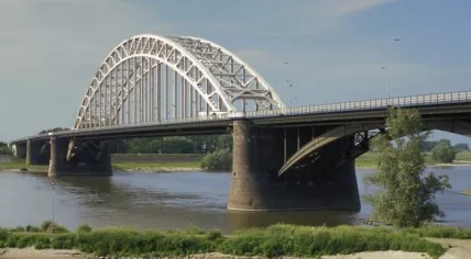 The Waalbrug in Nijmegen.