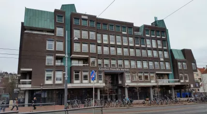 The office of the Dutch Authority for the Financial Markets on Vijzelgracht in Amsterdam. 22 February 2019