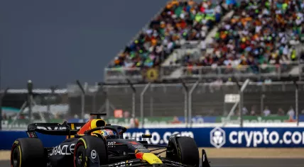 Max Verstappen (Red Bull Racing) during the British Grand Prix at Silverstone Circuit.