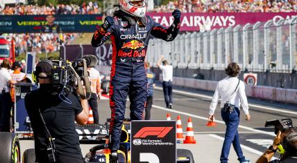 Max Verstappen wins his 7th race in a row at the Hungarian Grand