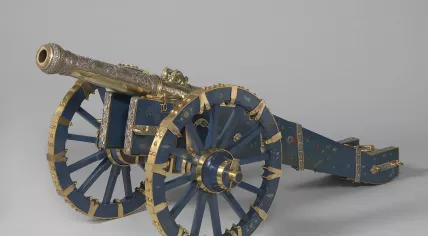 The cannon that belonged to King of Kandy in Sri Lanka and seized by the soldiers of the Dutch East India Company in 1765.