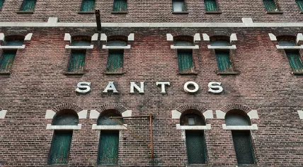 The Santos warehouse in Rotterdam