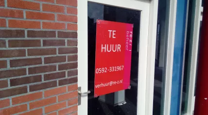For rent sign