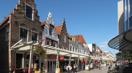 Shopping street in Vlissingen