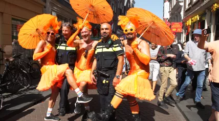 25th edition of Hartjesdag on Zeedijk in Amsterdam, 21 August 2023