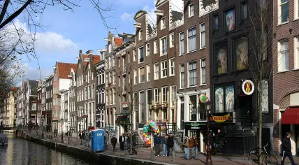 The Bananenbar on Oudezijds Acterburgwal in Amsterdam