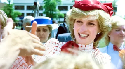 Princess Diana on a Royal Visit to Halifax, Nova Scotia - June 1983