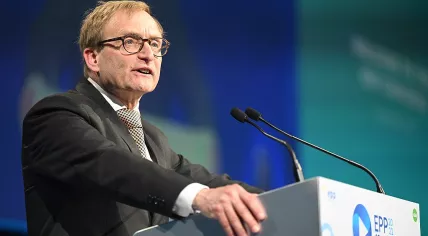 Hans Huibers at the EPP Congress, 31 May 2022
