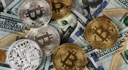 Bitcoin and dollars