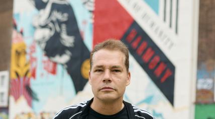 Shepard Fairey - Raise the Level - Mural at STRAAT Museum