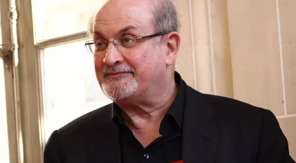 Salman Rushdie at the bookfair "Livre sur la place" at Nancy (France), September 2018