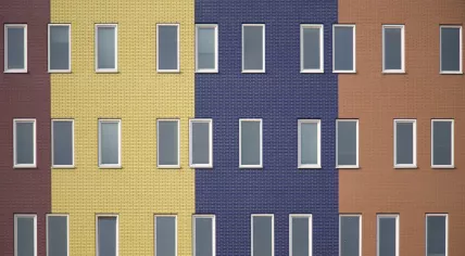 Modern apartments in Amsterdam