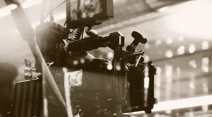  Filming with professional camera