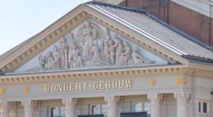 Concertgebouw in Amsterdam.