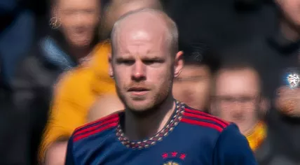 Davy Klaassen, match between Go Ahead Eagles and Ajax, 2 April 2023.
