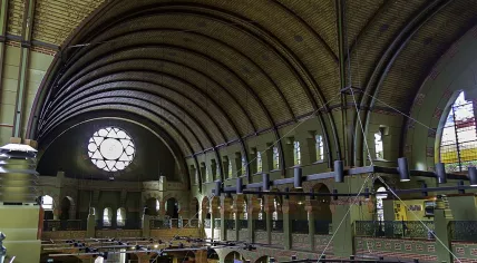 Interior of the synagogue in Groningen