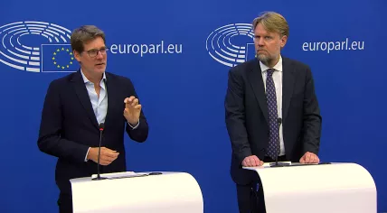European Parliament Environment Committee Chair Pascal Canfin announces their support for Wopke Hoekstra and Maroš Šefčovič to become the European Commissioners in charge of the EU’s sustainability initiatives. 4 October 2023