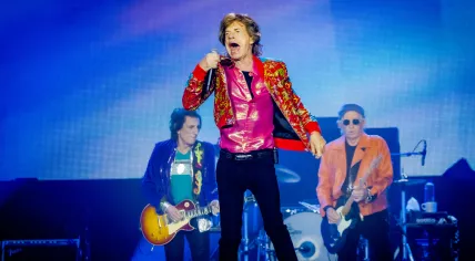 The Rolling Stones performing concert at Johan Cruijff ArenA, 07 july 2022