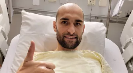 NEC striker Bas Dost in a Alkmaar hospital after collapsing on the field during an Eredivisie match against AZ, 29 October 2023