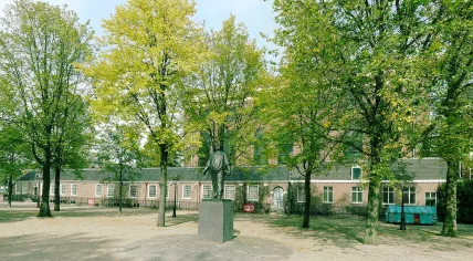 the Jonas Daniël Meijerplein in the heart of Amsterdam's old Jewish neighbourhood.