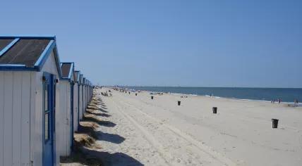 De Koog beach in Texel.