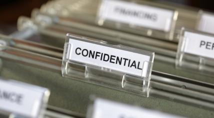 Confidential files