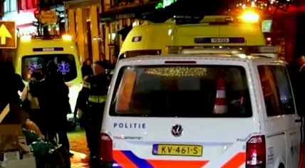 Fatal shooting at the Green Place coffeeshop in Amsterdam. 19 November 2023.