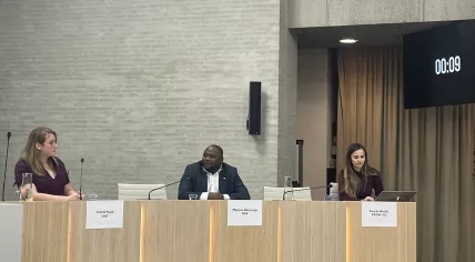 English-language election debate in Eindhoven. 16 November 2023.
