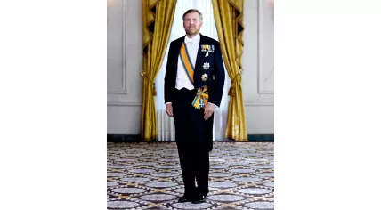 King Willem-Alexander during his September 2023 State portrait photo shoot