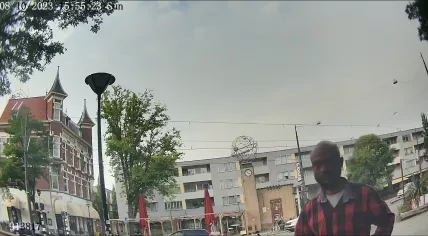 Photo of a man who used the debit card of a missing boy on October 8, 2023, in Rotterdam.
