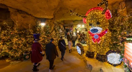 Christmas market in Valkenburg