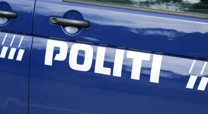 Danish police car. 
