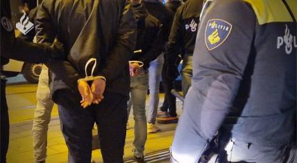 The police arrested 147 football supporters around the Ajax’s-AEK Athens in Amsterdam, 14 December 2023