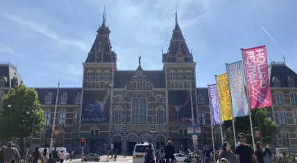 Rijksmuseum in the final week of the Vermeer Exhibition. 31 May 2023.